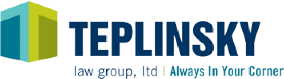 A blue and white logo for the replin group.